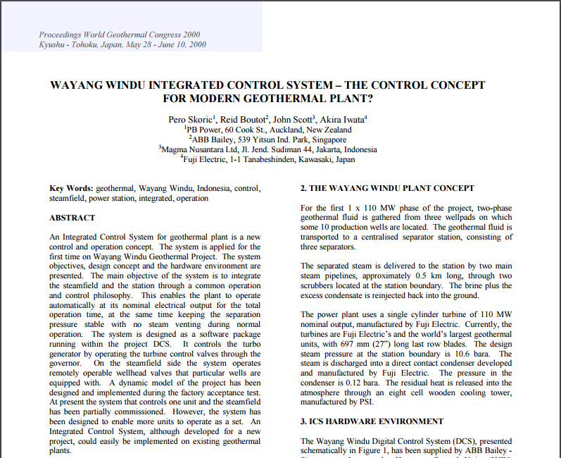 Geotherml paper